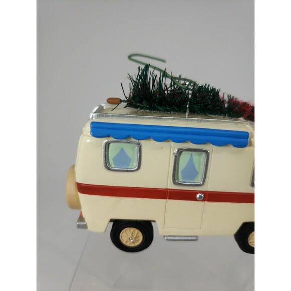 Hallmark Merry We Go Ornament VTG 1995 The Claus's RV Motorhome Santa Camping - Picture 2 of 14